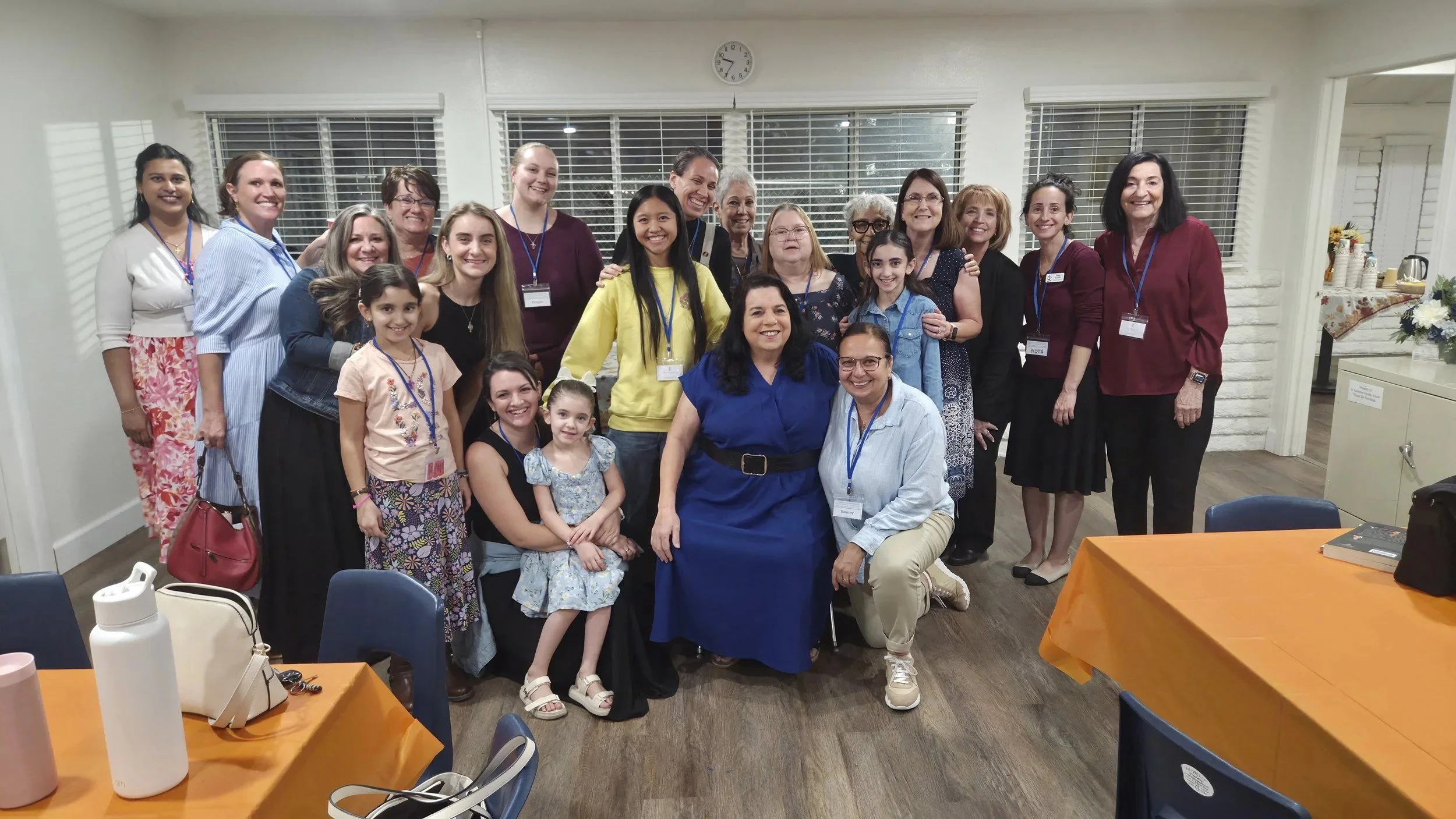 Large group photo of the Women's Ministry