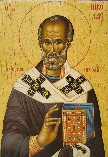 Icon of St. Nicholas at St. Katherine Church