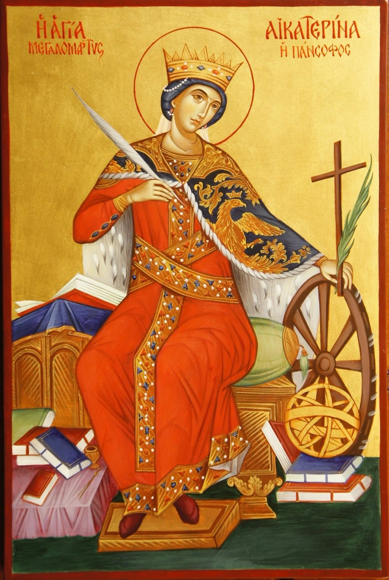 Icon of St. Katherine at St. Katherine Church