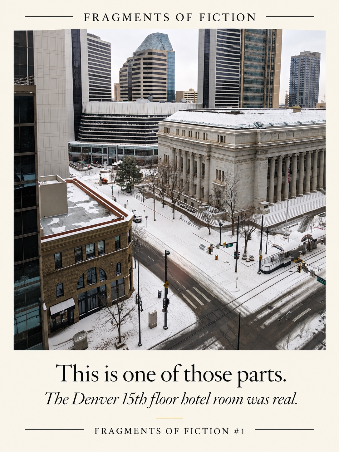 Fragments of Fiction #01