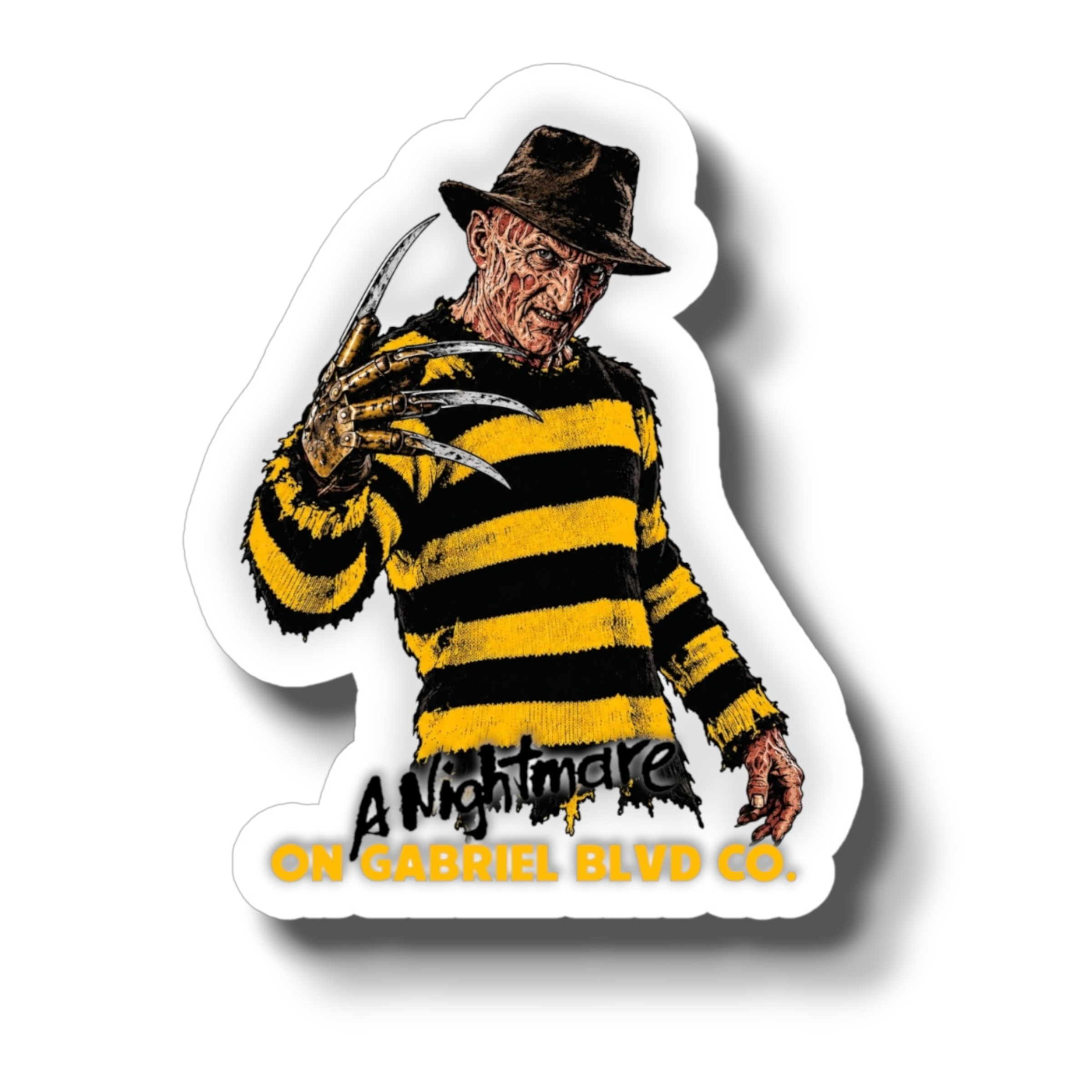 Nightmare on GBC, Sticker