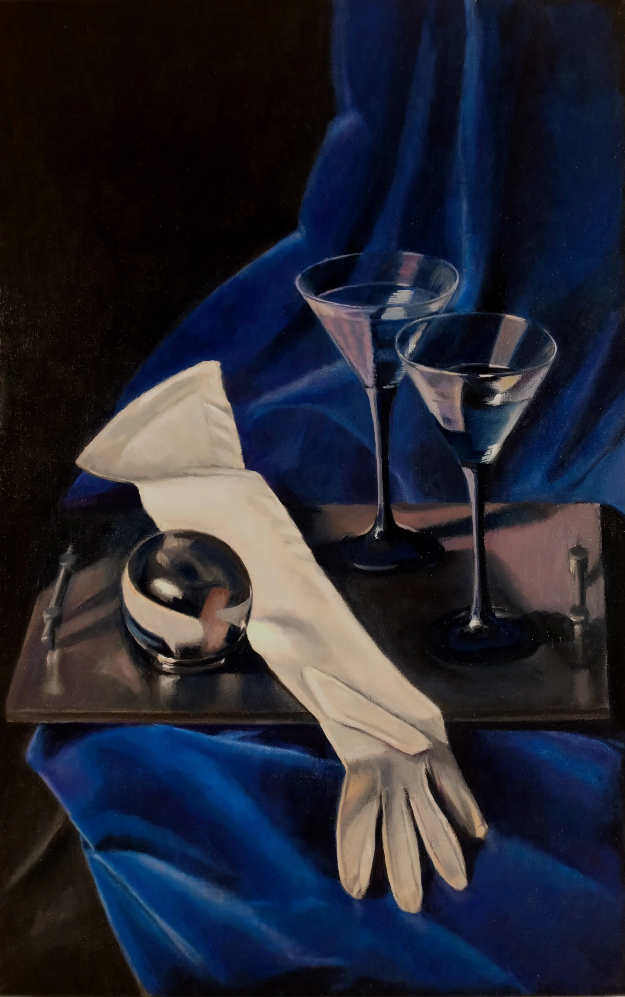 Voulez Vous, 
2026,
56 x 35 cm, 
Oil on linen