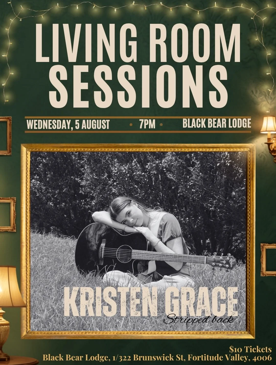 Playing a gig at Black Bear Lodge on August 5th!!! 

Super excited to join this incredible lineup of artists for a night of stripped back acoustic sets. 

I&rsquo;ll be playing a range of covers and originals (old and new 👀👀). It&rsquo;s going to b