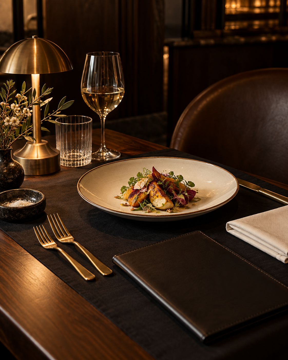 Bub Club members gathered around a candlelit dining table, reflecting a welcoming luxury membership