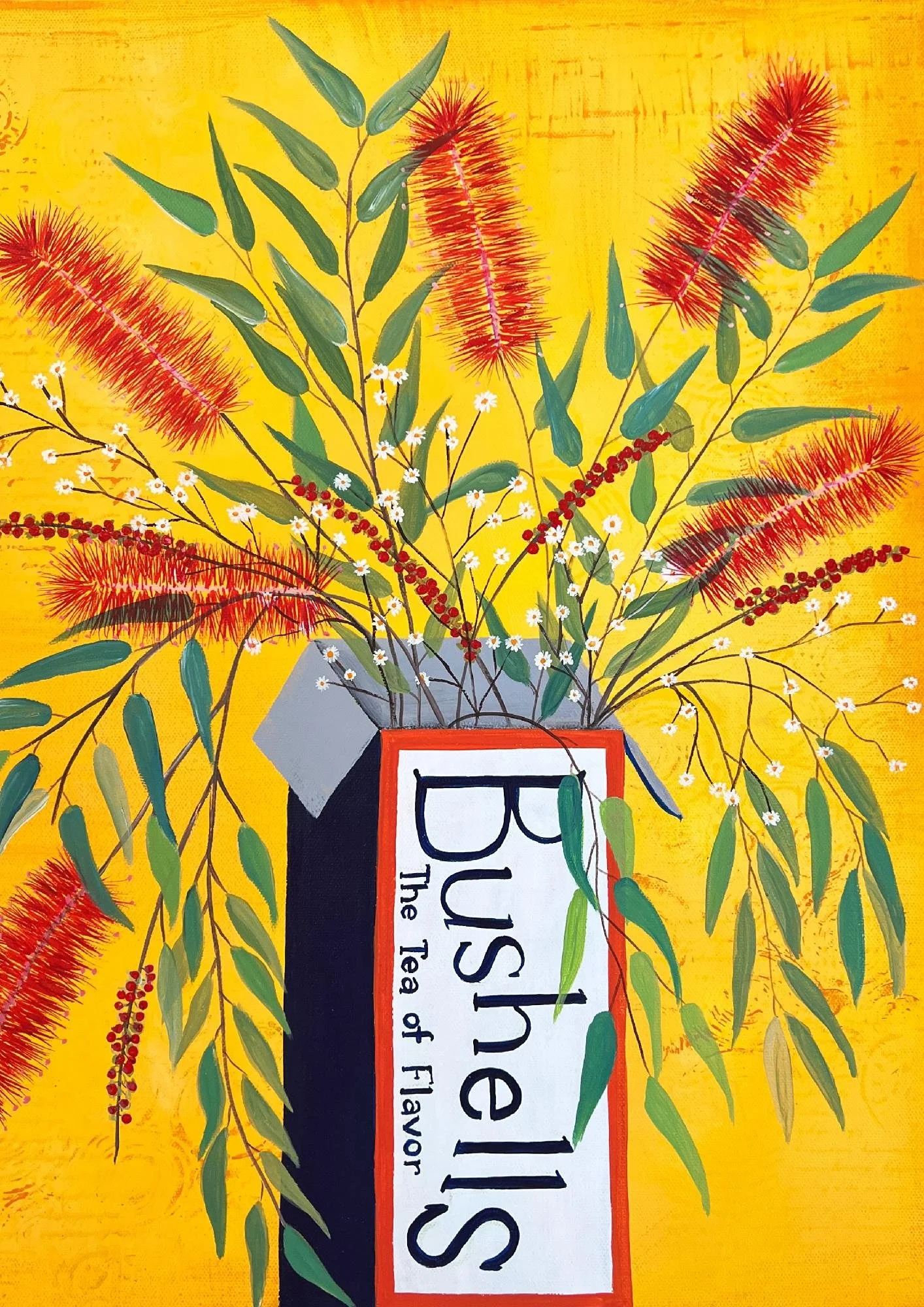 Bush Breakfast Series - Bottlebrush and Bushells