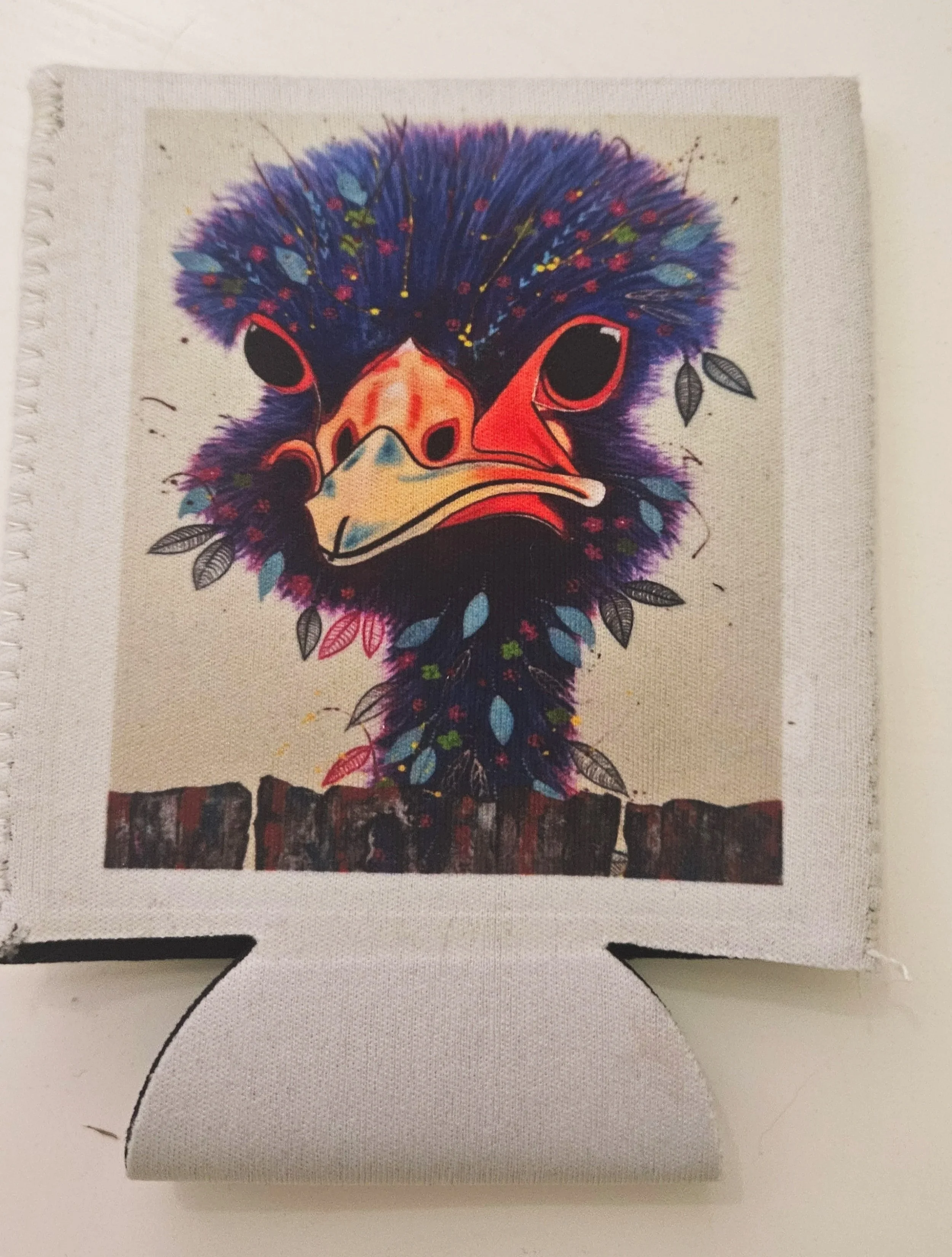 Elegant Emu Stubbie Cooler