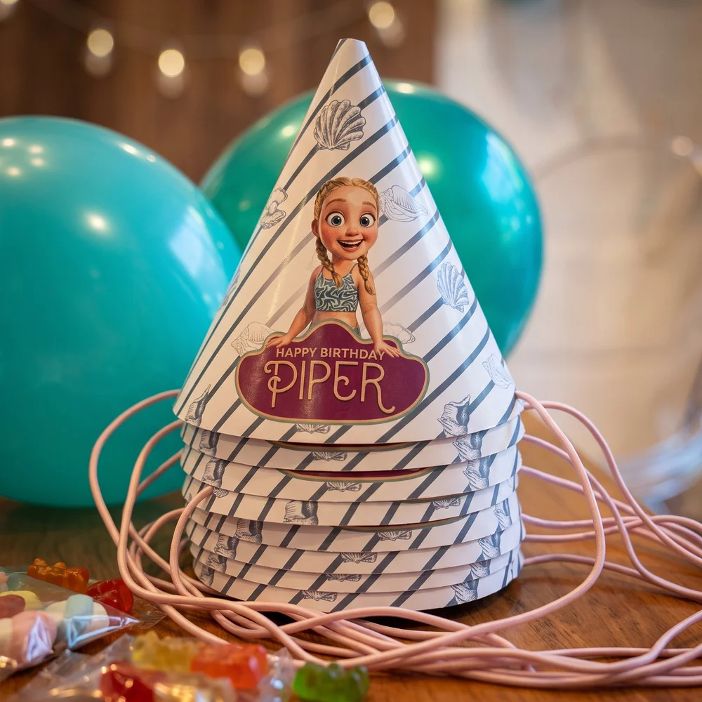 Chapeau de fête au prénom