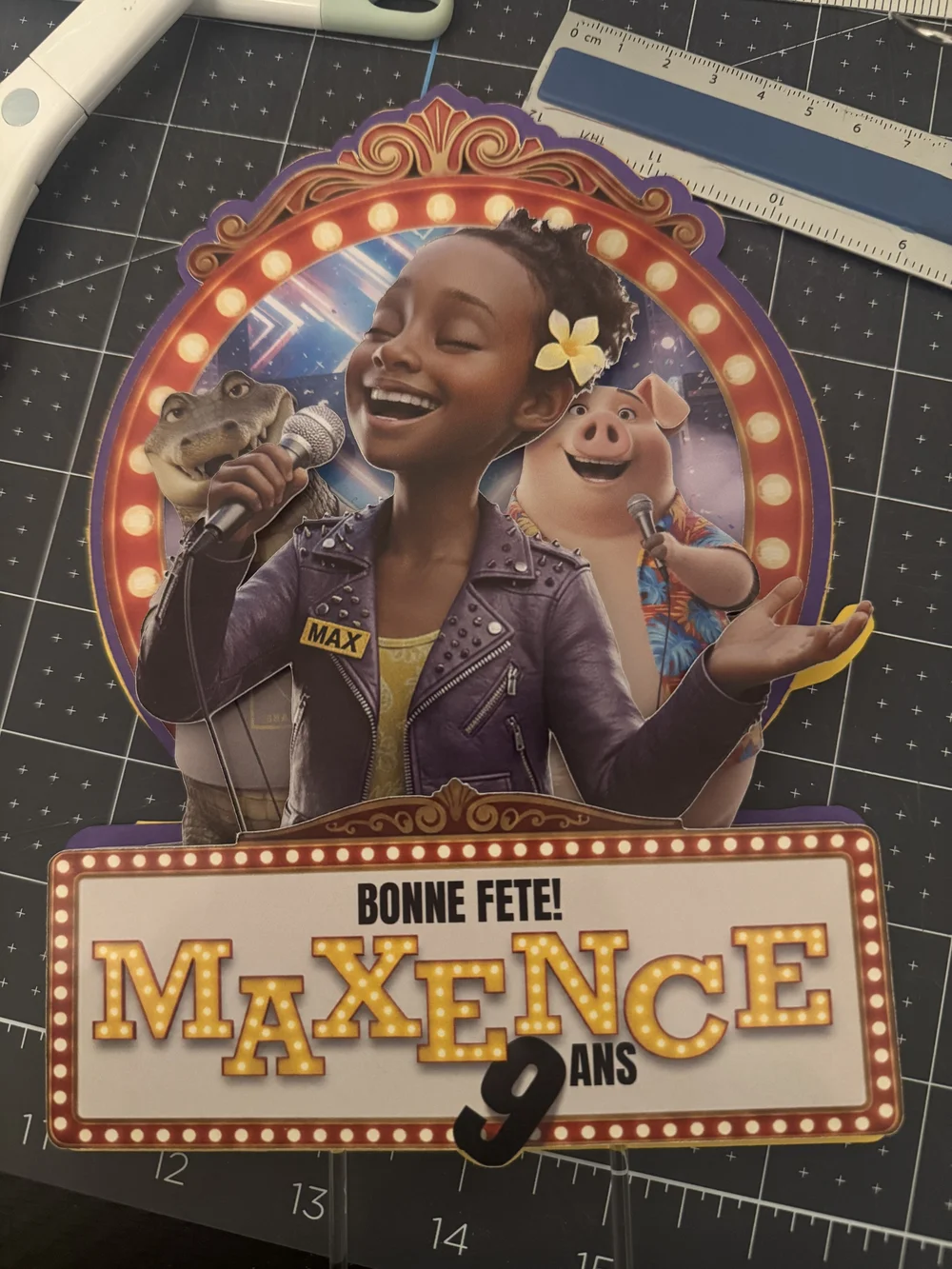 Affiche Bonne fête Maxence