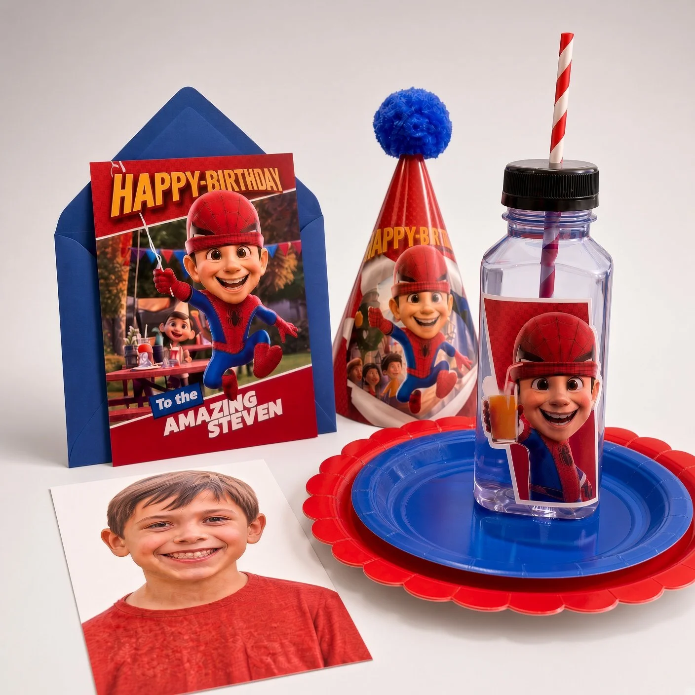 Ensemble de fête Spider-Man
