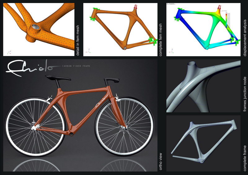 Racing bicycle frame — image 4