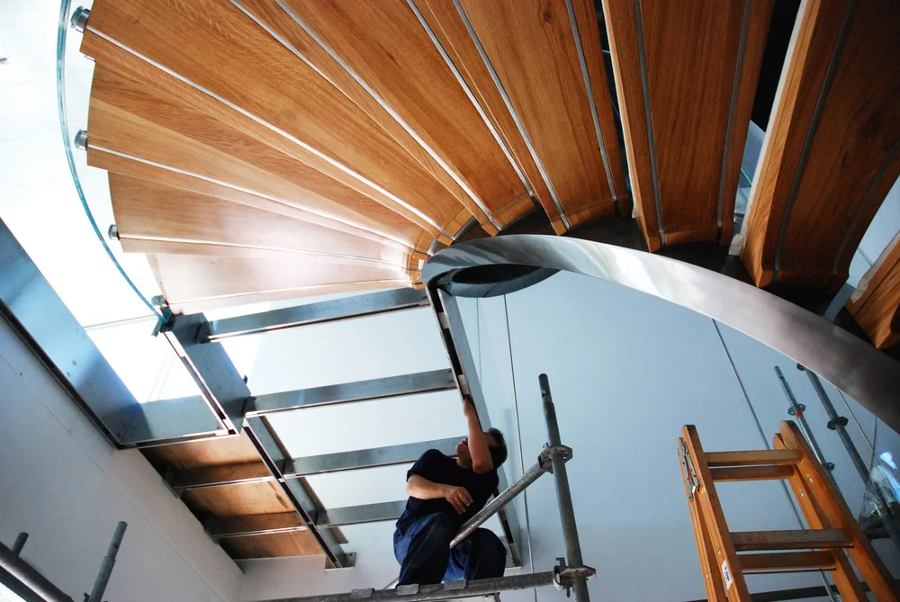 Installation of the staircase