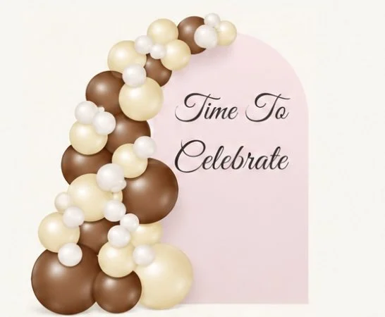 6FT ARCH BACKDROP WITH GARLAND