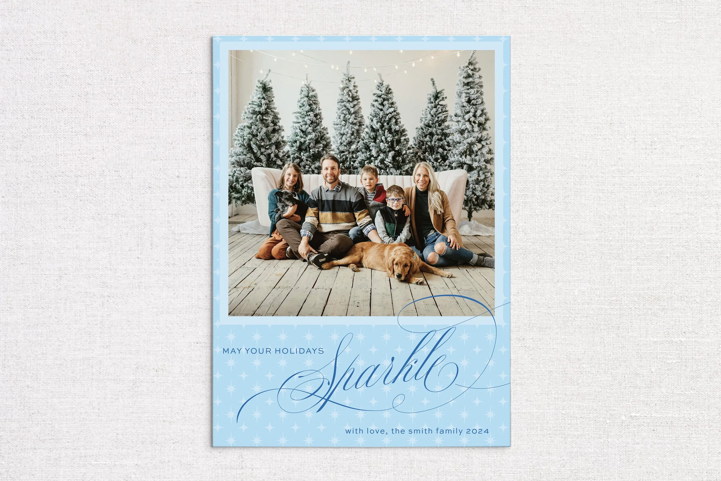 Sparkle Holiday Card