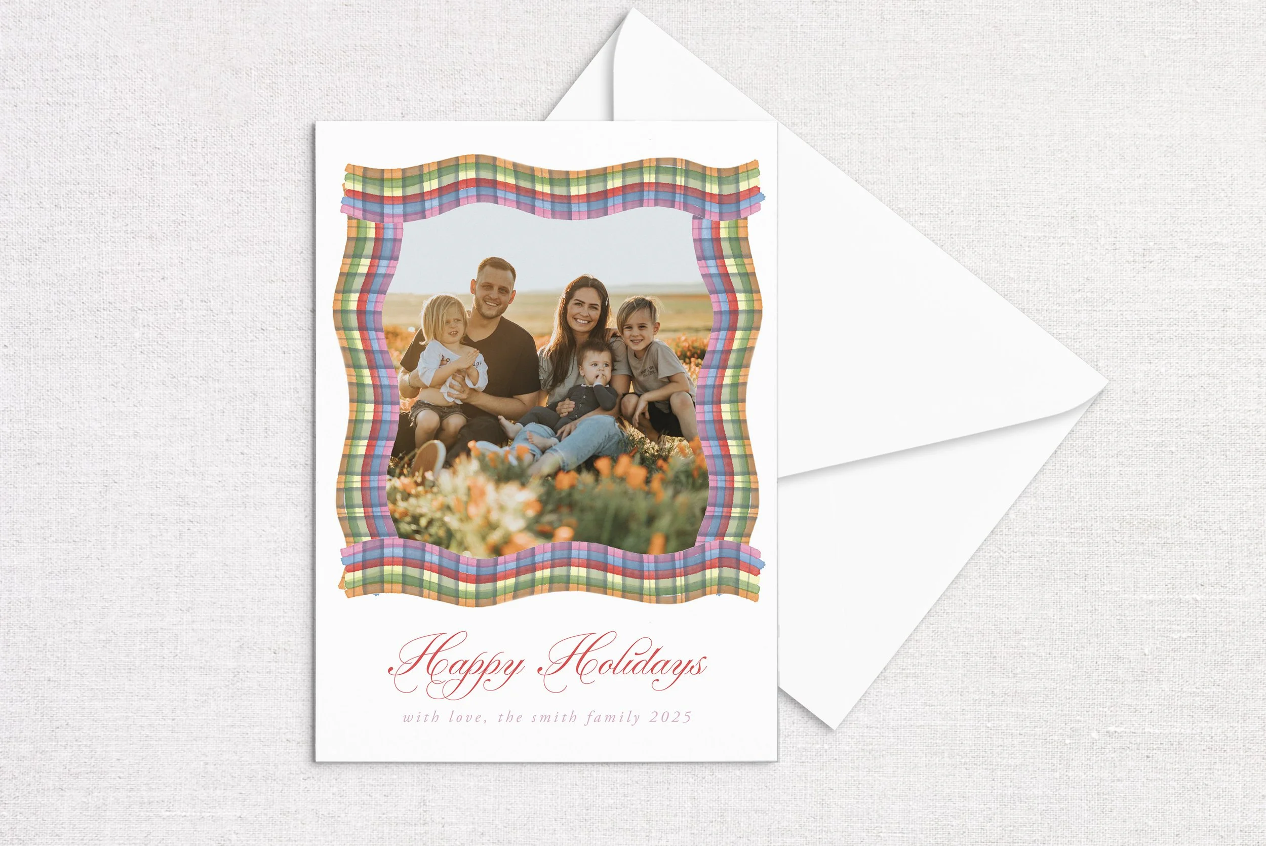 34holiday-card-flatlay-plaid-ribbon-frame.jpg