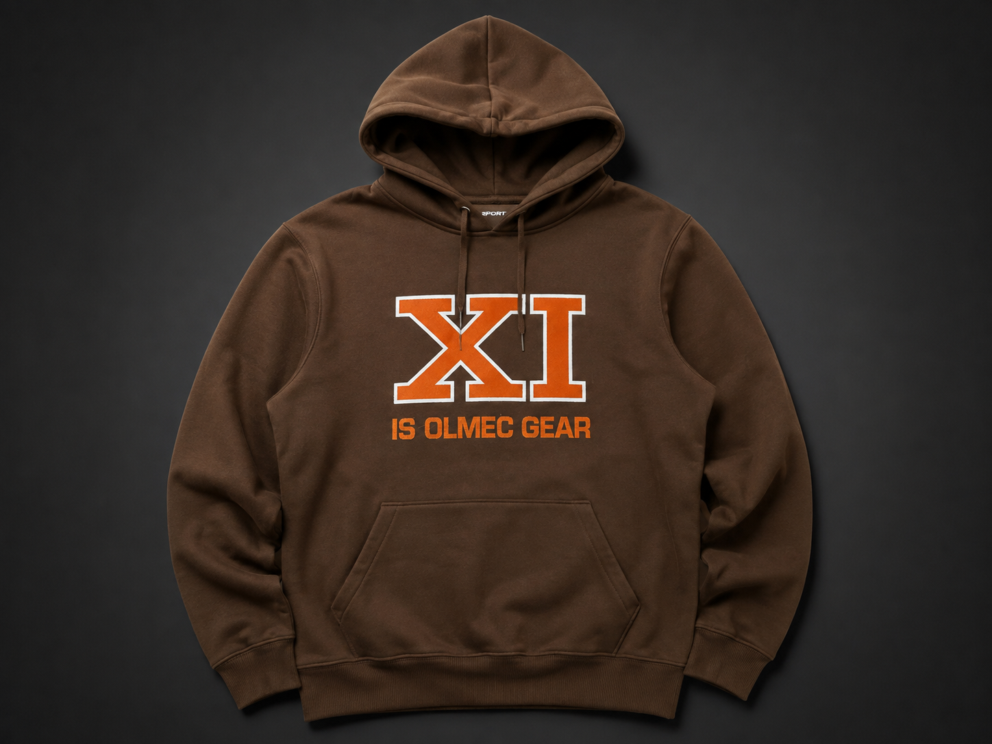 XI Olmec Gear Sweatshirt with Hood
