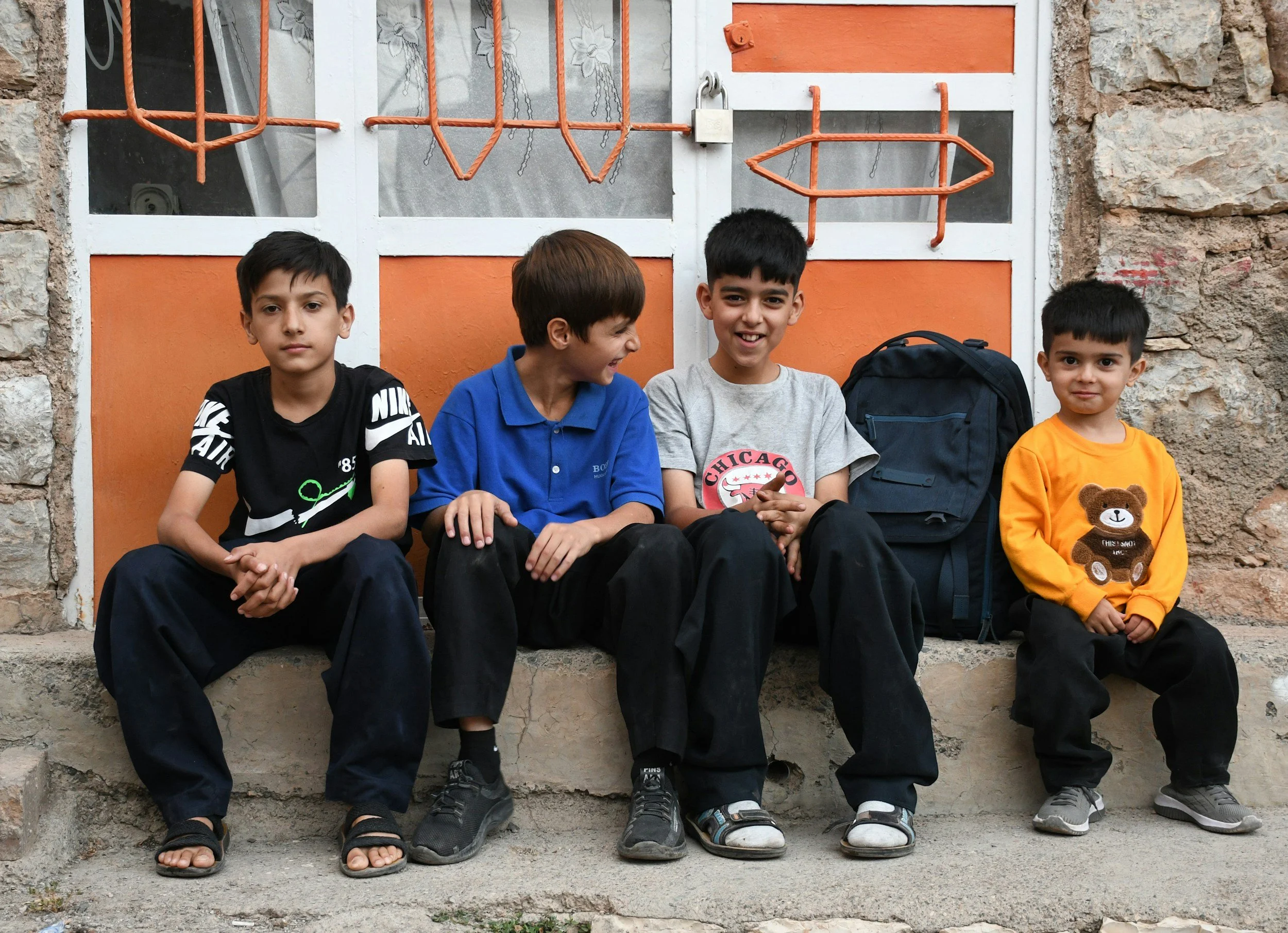 Enfants d'un groupe d'habilités sociale.