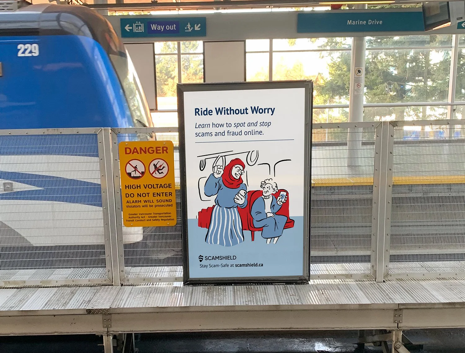 ethan-woronko-scamshield-branding-advertising-posters-ride-without-worry.jpg