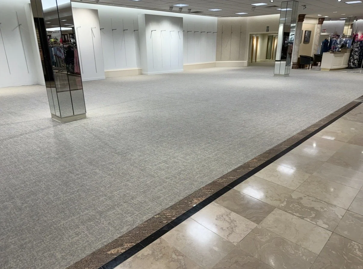 Commercial Carpet Install, Dillards