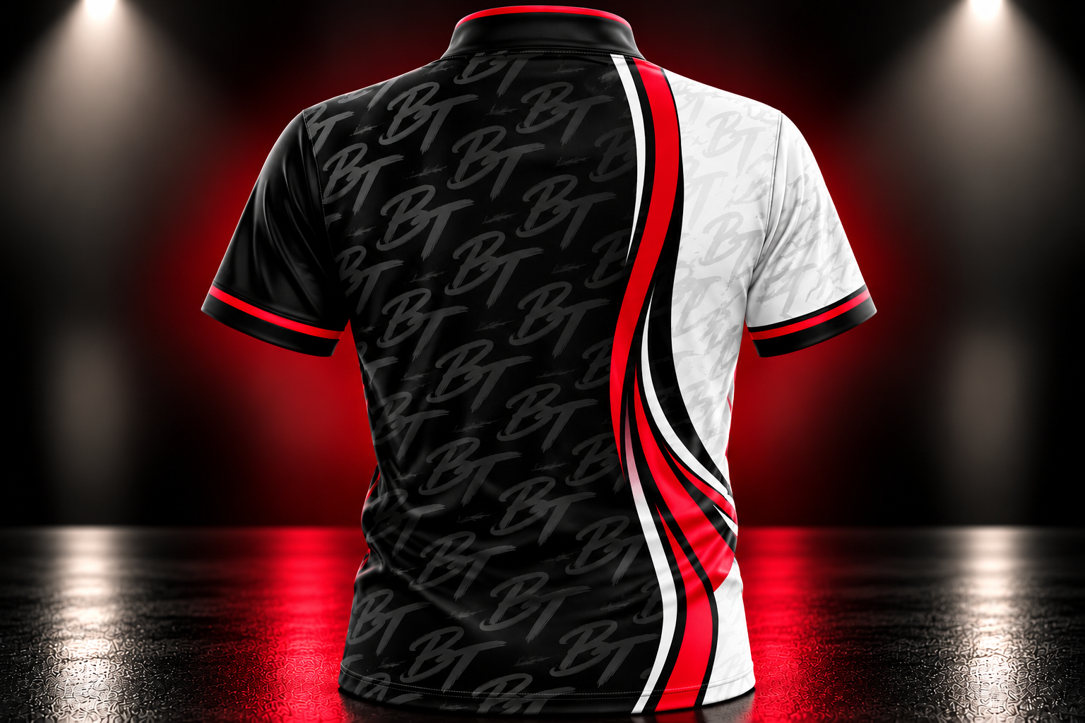 Dramatic Black, White, and Red Sports Jersey.png
