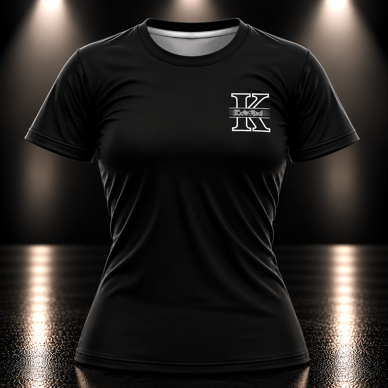 Black Athletic Jersey with K Emblem.png