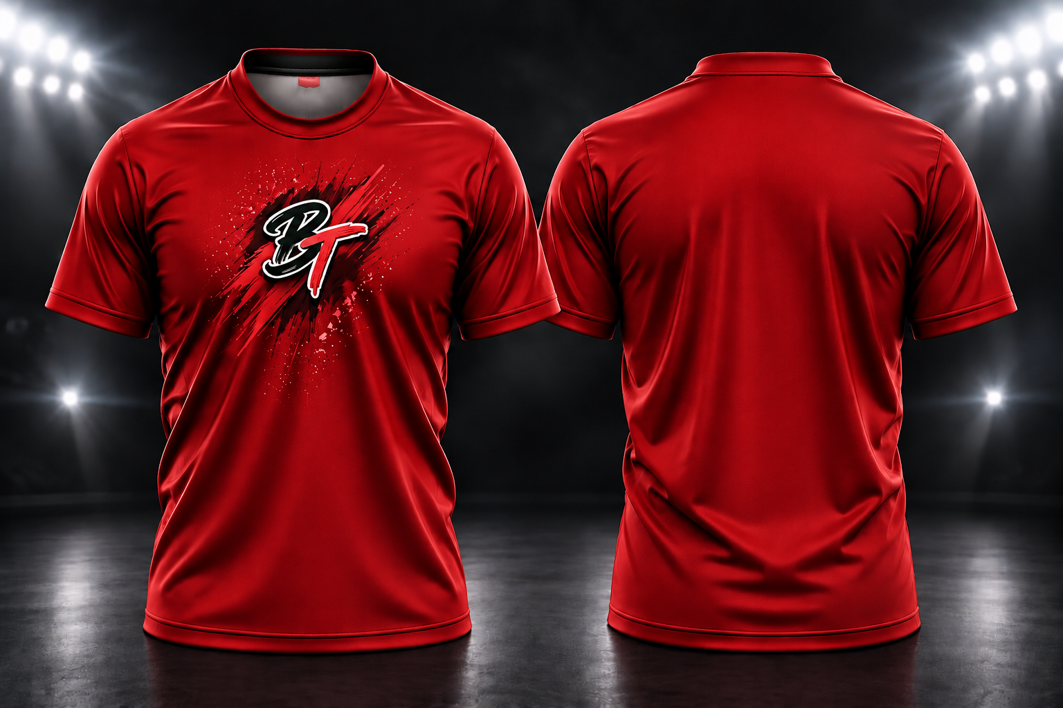 Crimson BT Jersey Mockup in Stadium Lights.png
