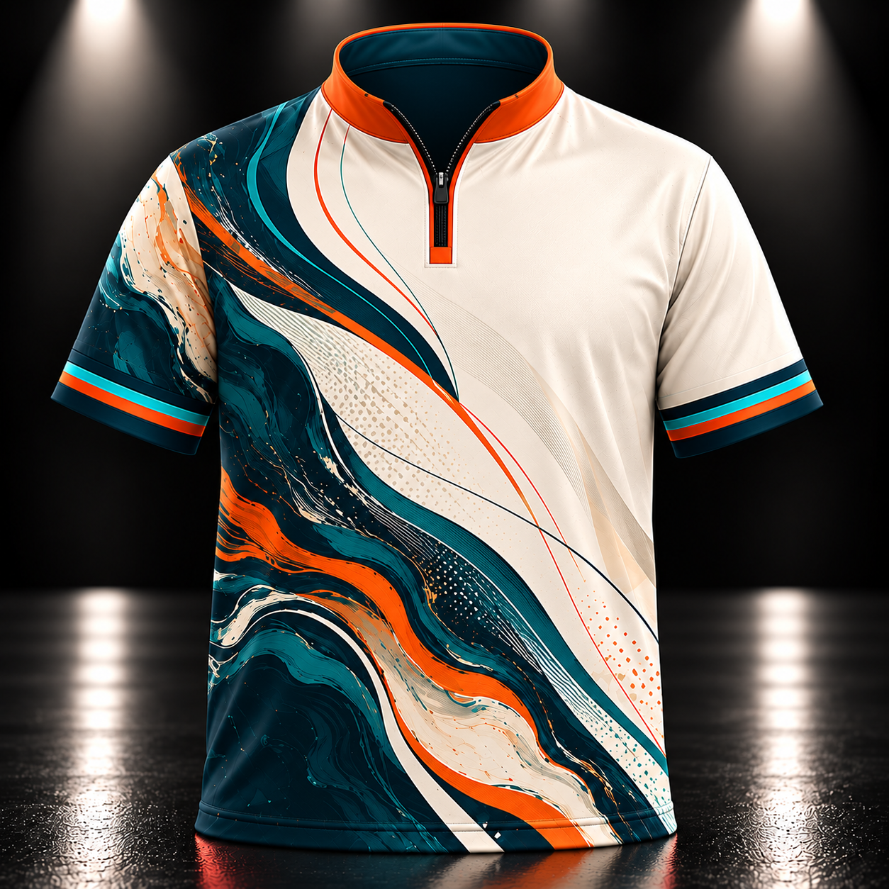 Teal and Orange Marbled Bowling Jersey (1).png