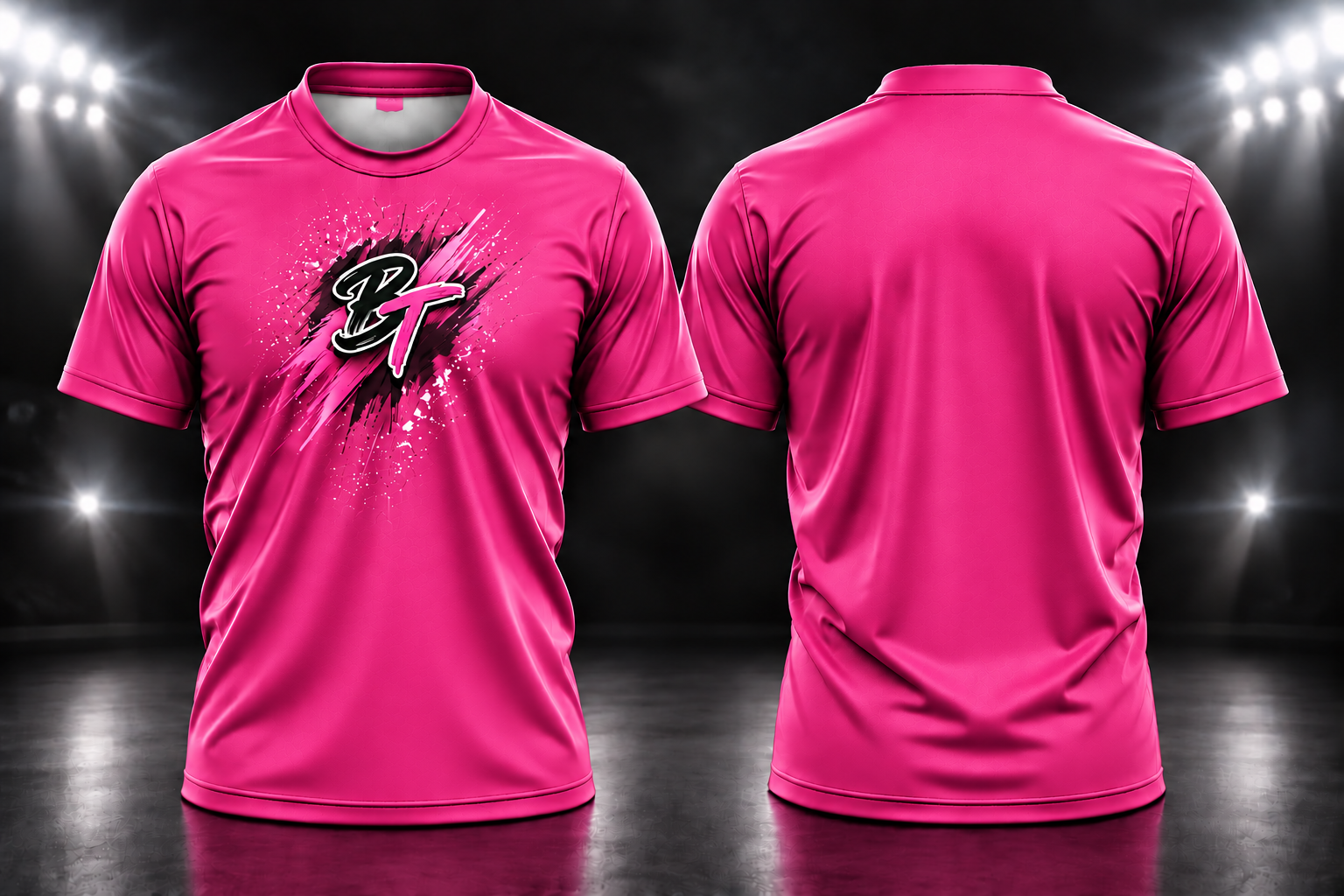 Hot Pink BT Athletic Shirt Mockup.png