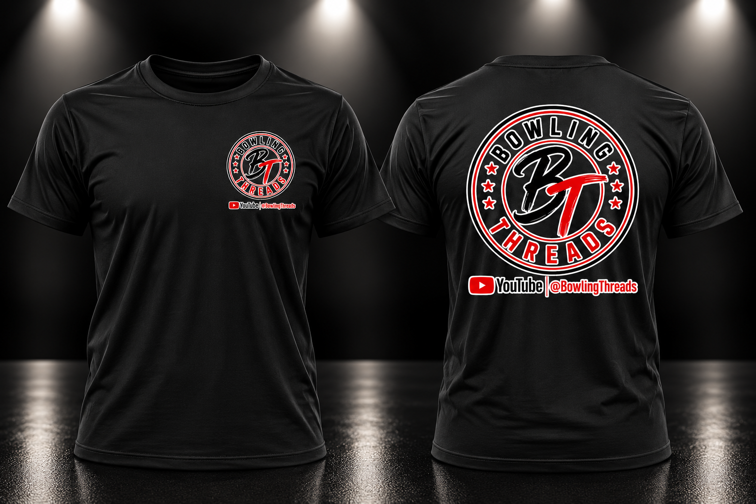 Bowling Threads Logo Tee