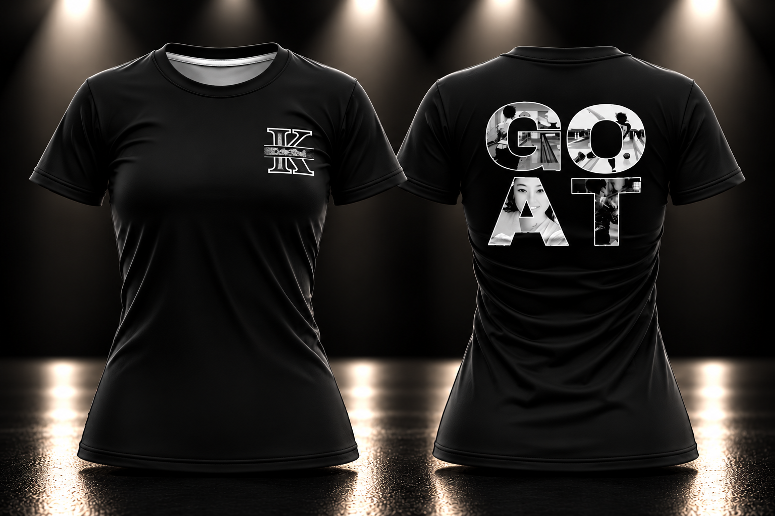 Spotlit Black Athletic Shirt Duo.png