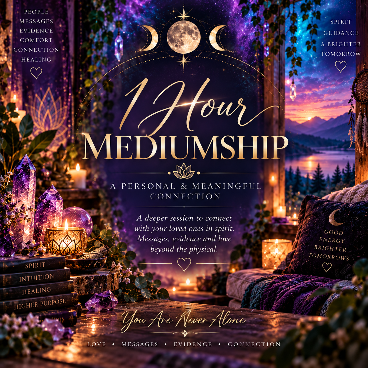 1 Hour Mediumship Online Zoom