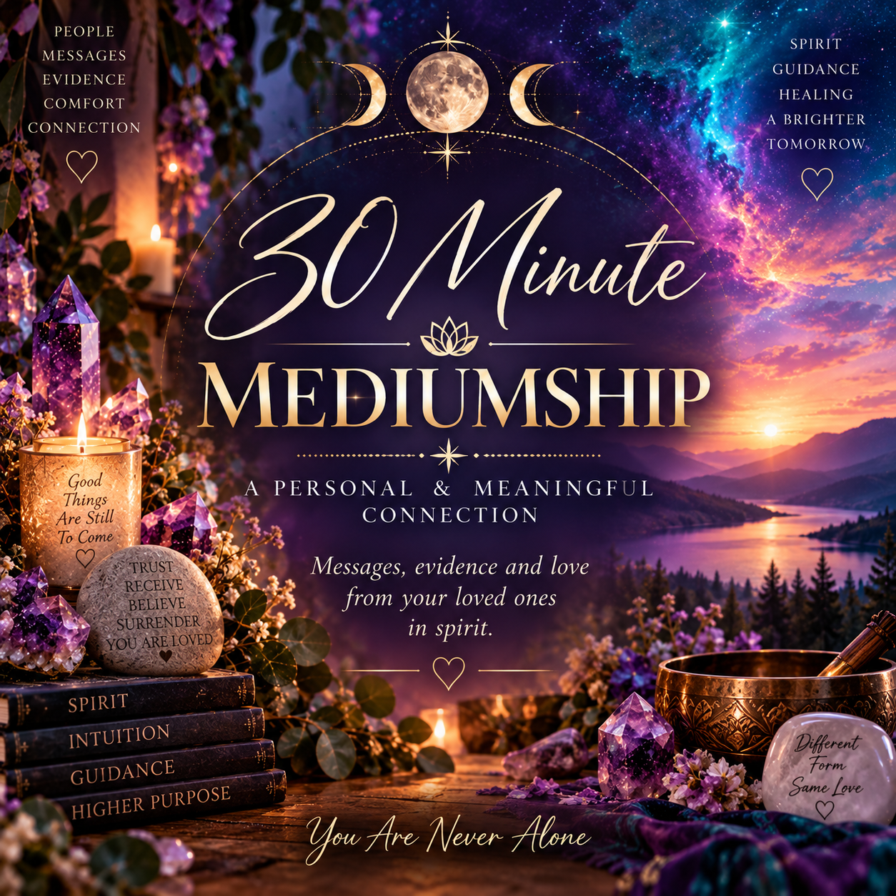 30 Minute Mediumship Online-Zoom