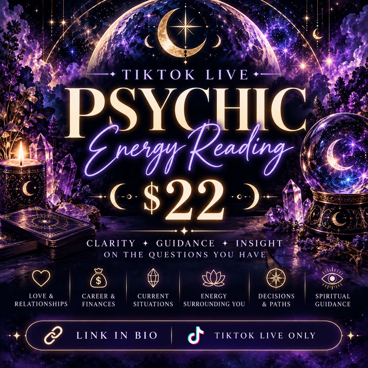 TikTok Live Psychic Message