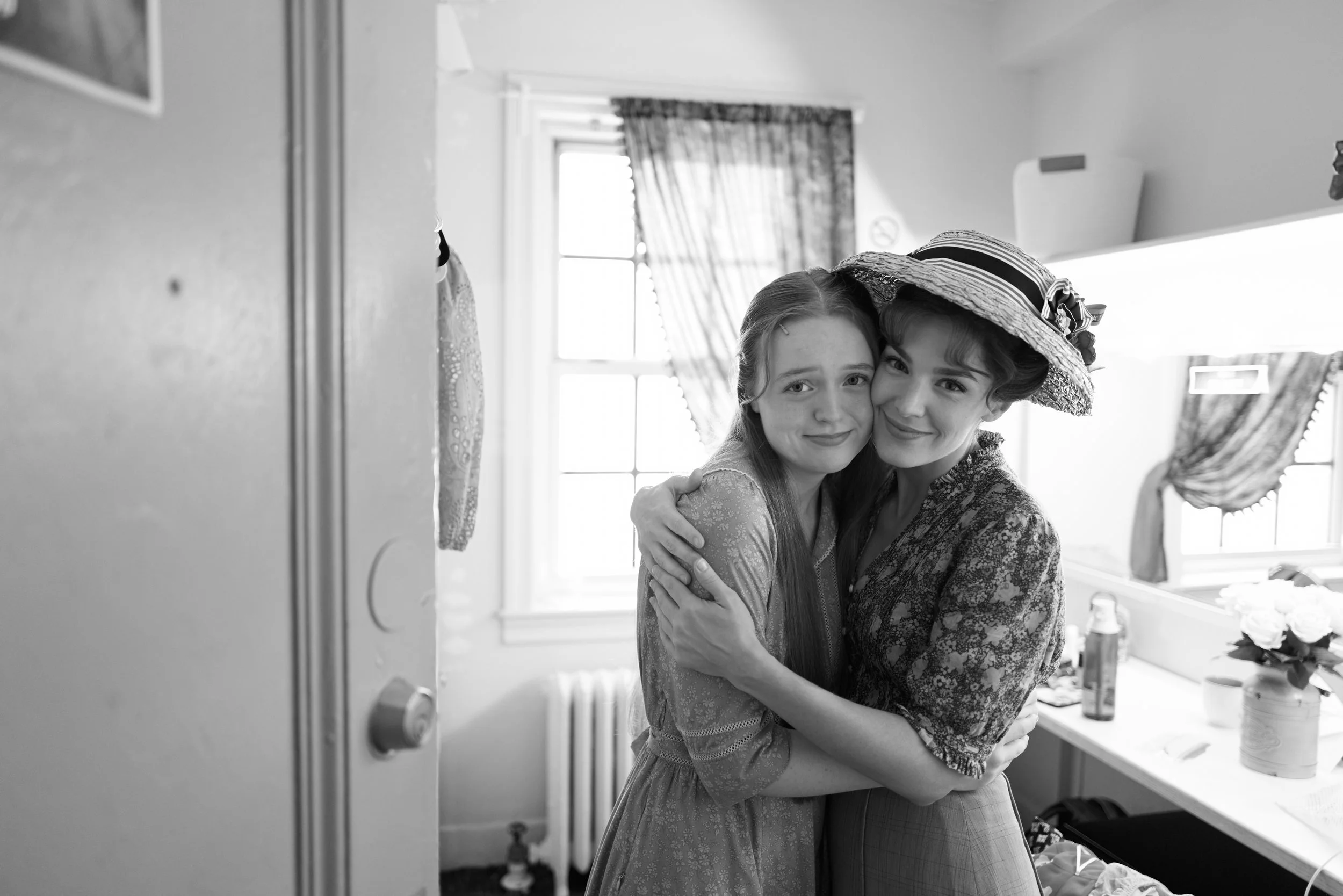 Backstage at PARADE Broadway Revival