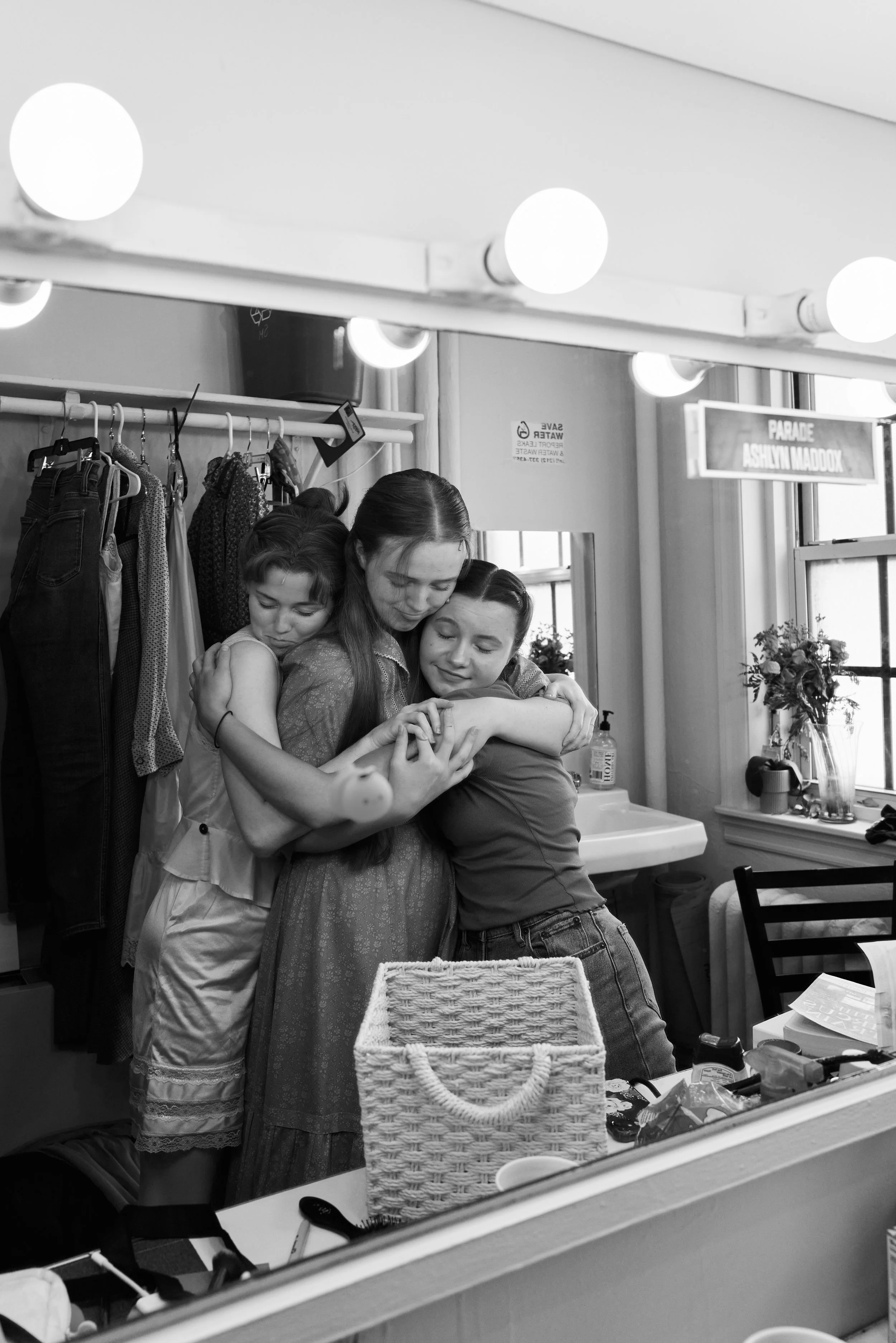 Backstage at PARADE Broadway Revival