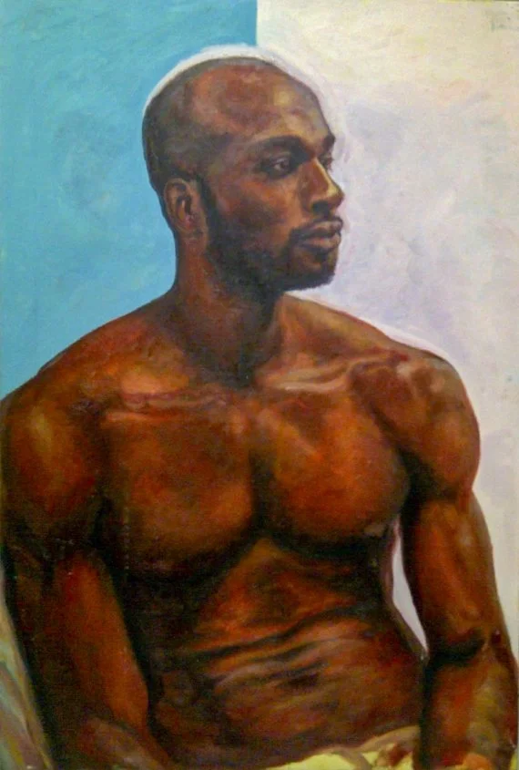 Study of Figure No. 1. 2013. Oil on canvas. Private Collection