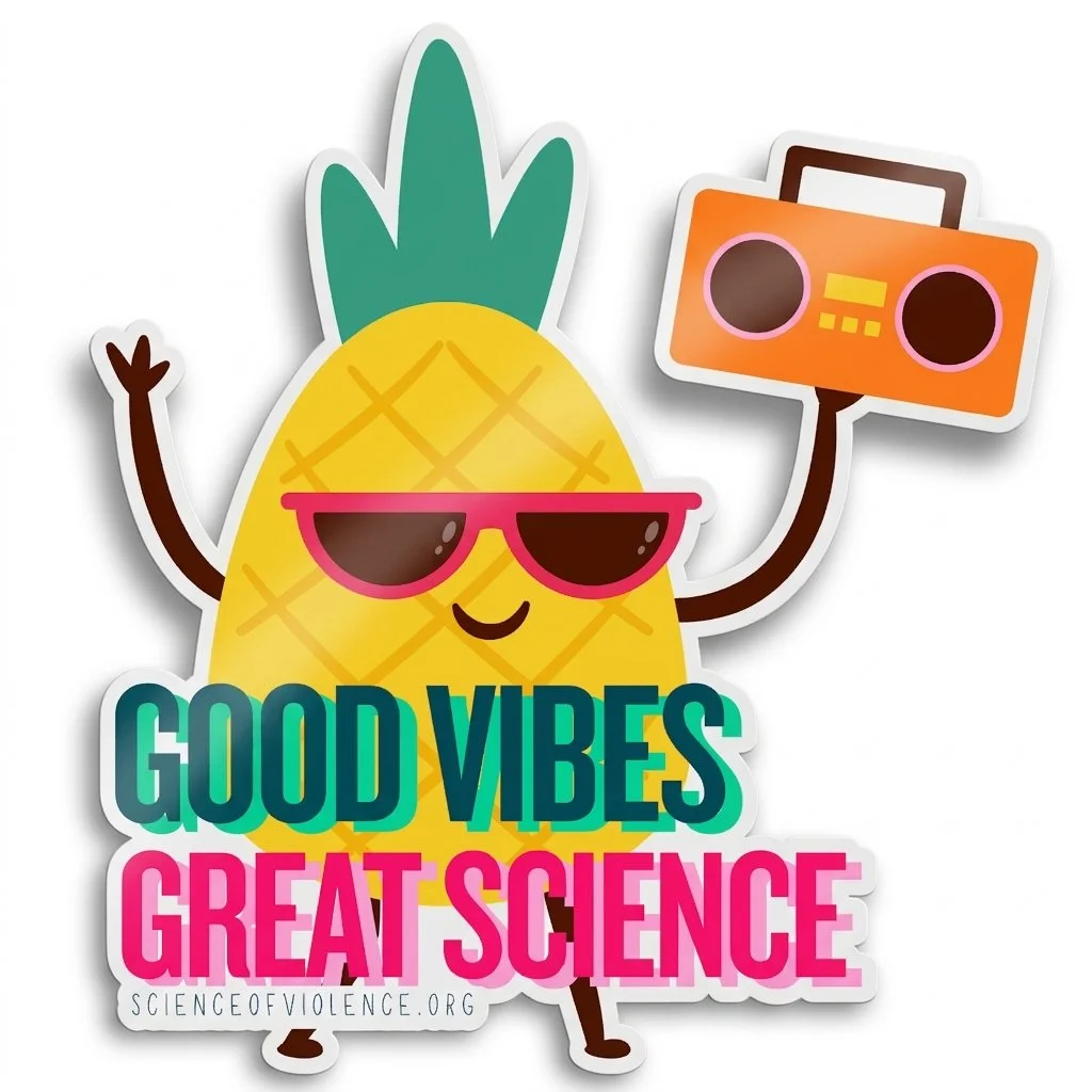 Sticker (Good vibes pineapple)