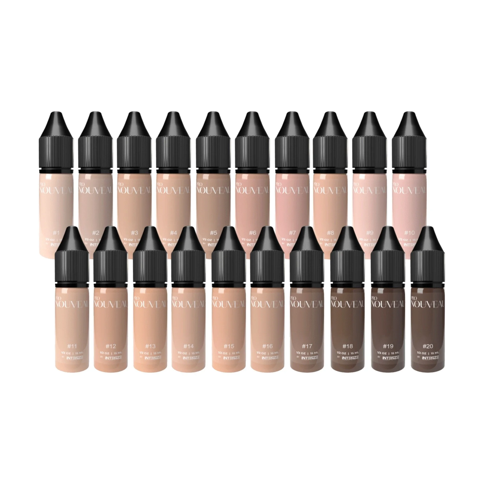 Pro Nouveau Nou Tones — 20-Color Skin Tone Set
