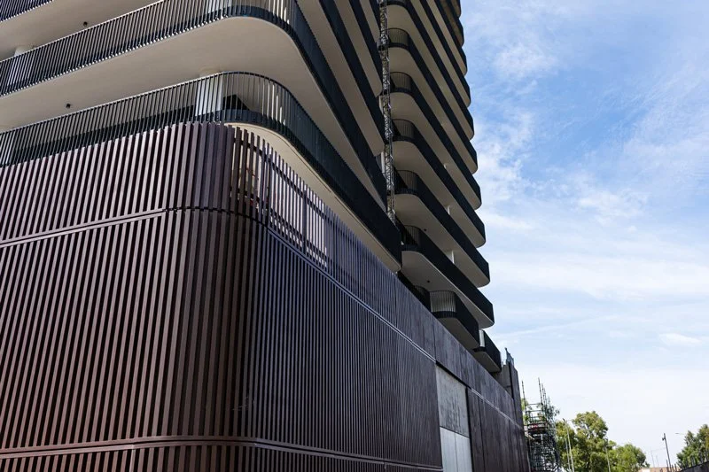 carpark facade