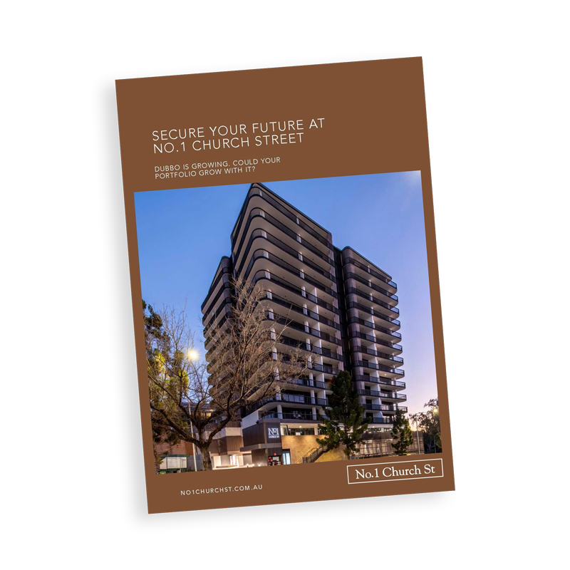Brochure cover mockup