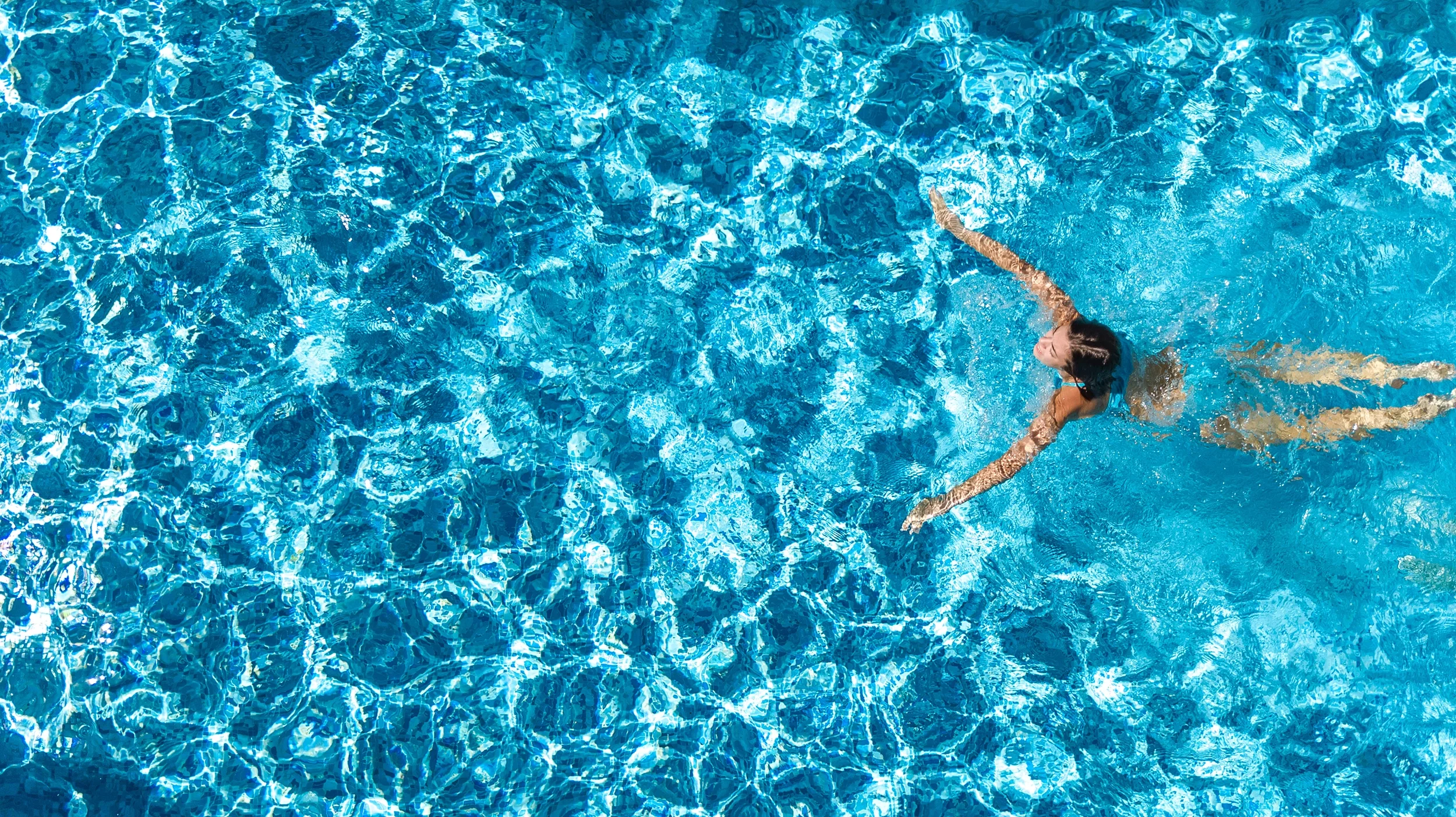 Render of the pool area