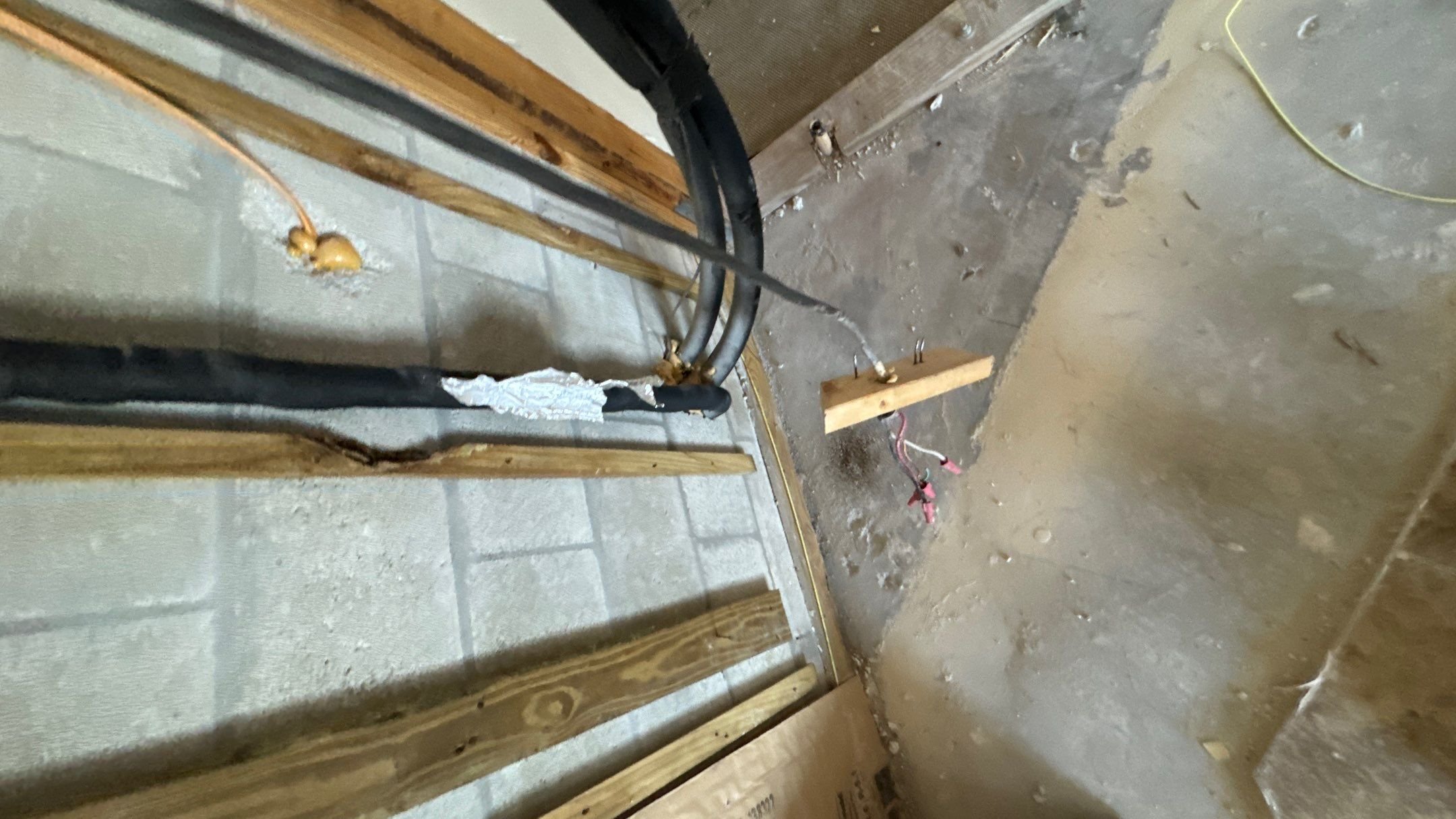 Marco Island remodel - before - bathroom demolition