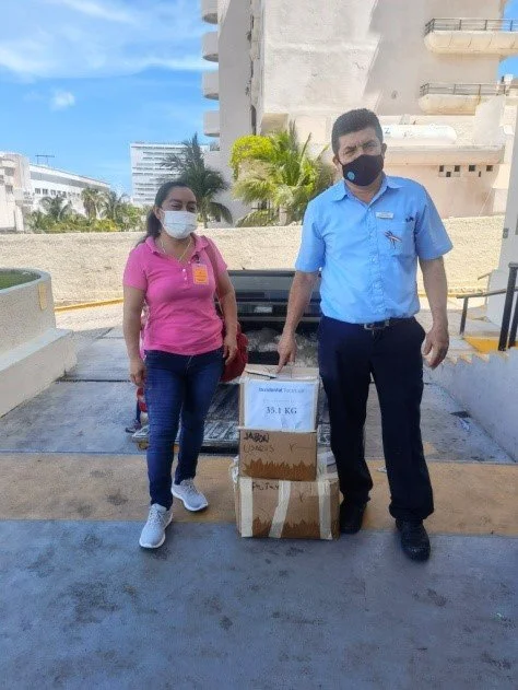 Donación de jabón