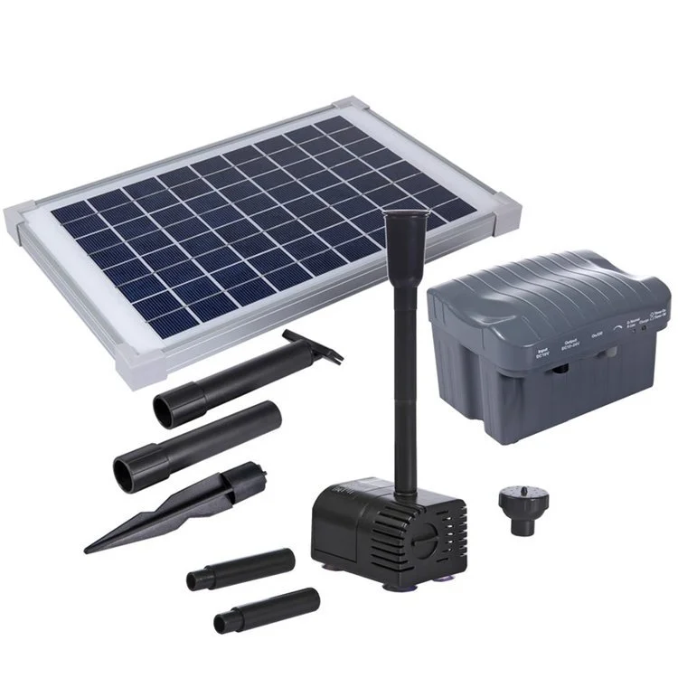 Keep your garden green with Reefe Solar Pump including battery back-up for night-time operation and in overcast conditions. World-class solar technology combined with high quality brushless pumps and quality batteries in weatherproof cases.