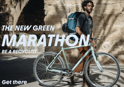 The Green Marathon is the first bicycle tire with a closed-loop product cycle. Made from 100% fair rubber and 70% from recycled and renewable raw materials. Compared to traditional tire technology, the Green Marathon reduces pollutants by 98% and has