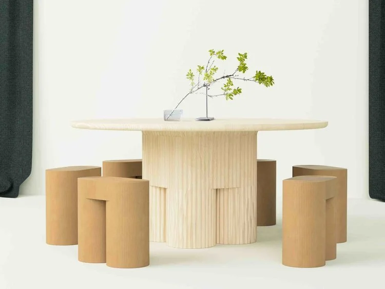 PROWL uses design to tell stories about the climate crisis. By collaborating with an Oakland-based furniture company, the PROWL furniture collection combats the environmental harm caused by manufacturing practices in the furniture business.