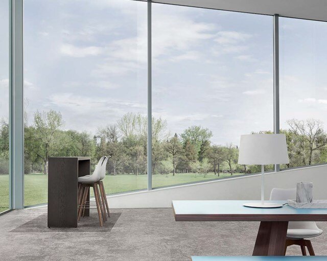 Desso uses recovered plastic fishing nets to make its AirMaster carpet which improves air quality by capturing fine dust and volatile organic compounds (the cause of many allergies) through its unique structure and advanced filtering functionality.