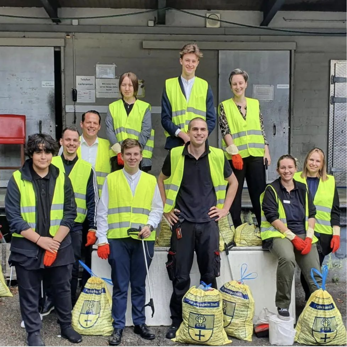 Hands On Clean Up at Mövenpick Hotel Zurich-Airport 