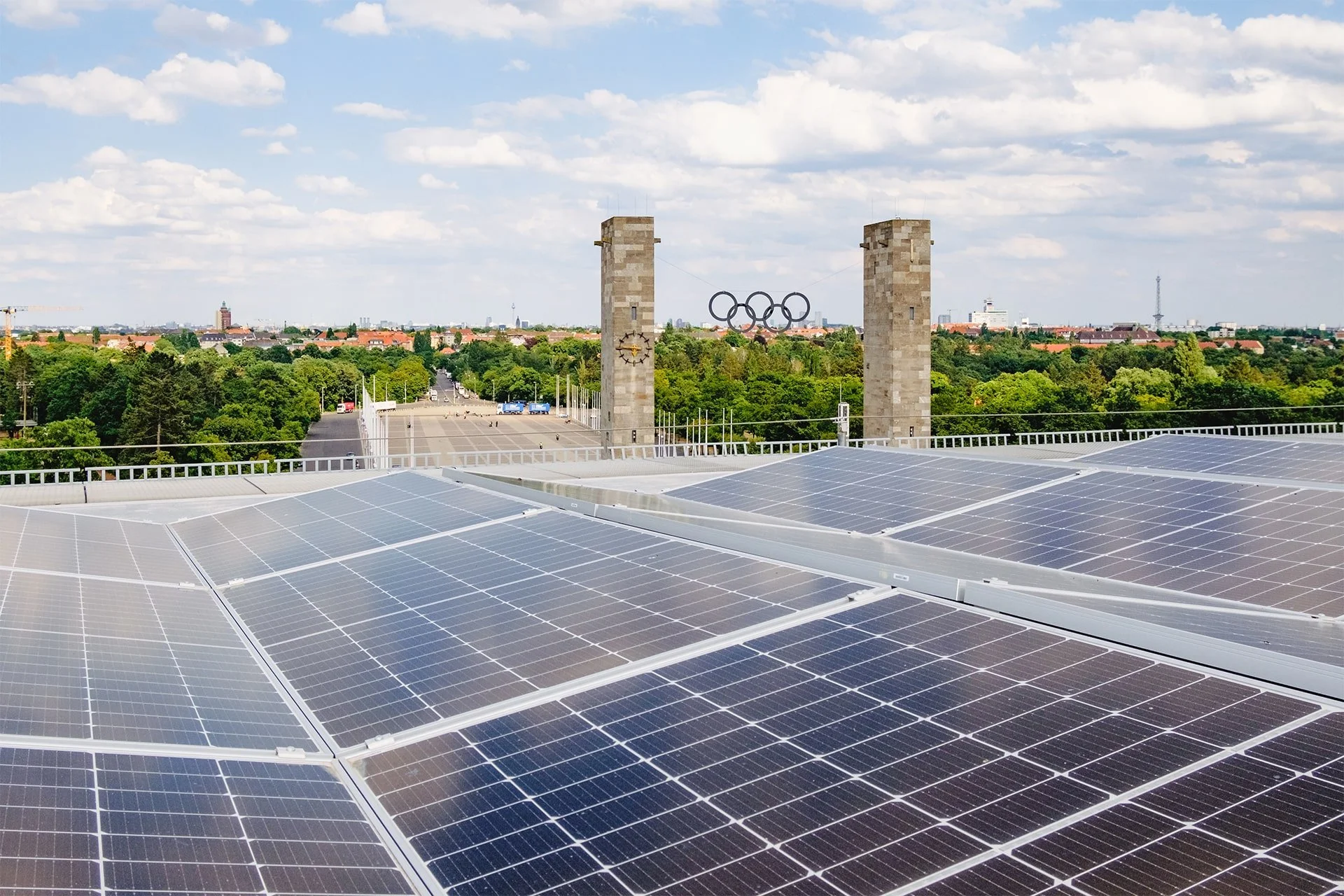 Olympic Size Photovoltaic Energy Generation