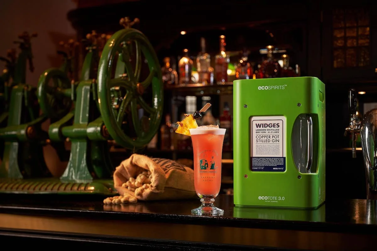 Sustainable&nbsp;Singapore&nbsp;Sling at Raffles
