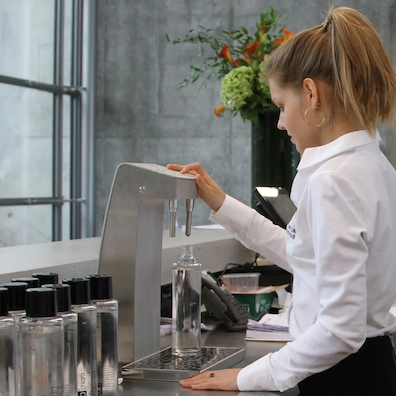 AQUAchiara technology delivers quality still, chilled or sparkling water instantly at the point of use. Sourced locally, the water is optimised by microfiltration, to eliminate unpleasant tastes and odours together with any suspended microparticles w